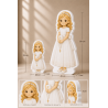 BAMBINA BIONDA PER COMUNIONE