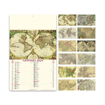 Calendario - Antiche mappe