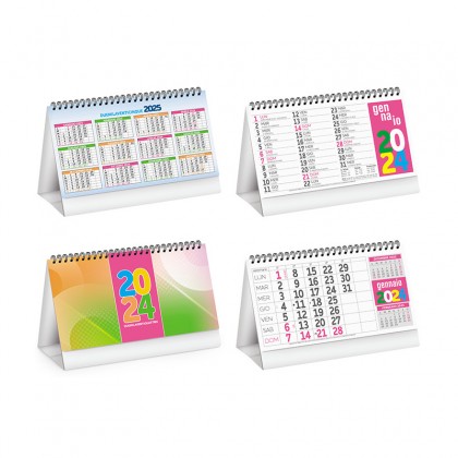 Calendario da tavolo - Fluo table