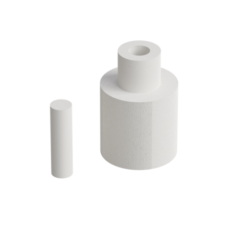 Base/Alzata in polistirolo rotonda ( Altezza 5cm )