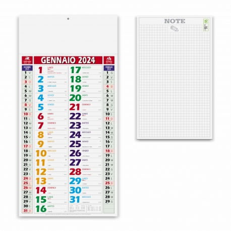 Calendari Olandesi - Shaded Color