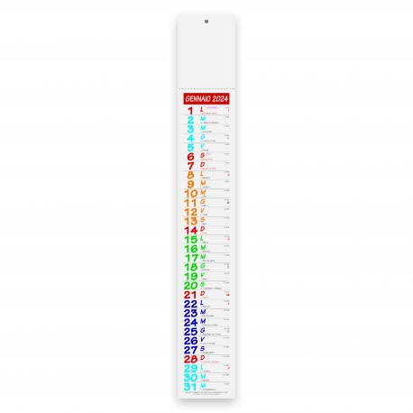 Calendari Olandesi - Multicolor Slim